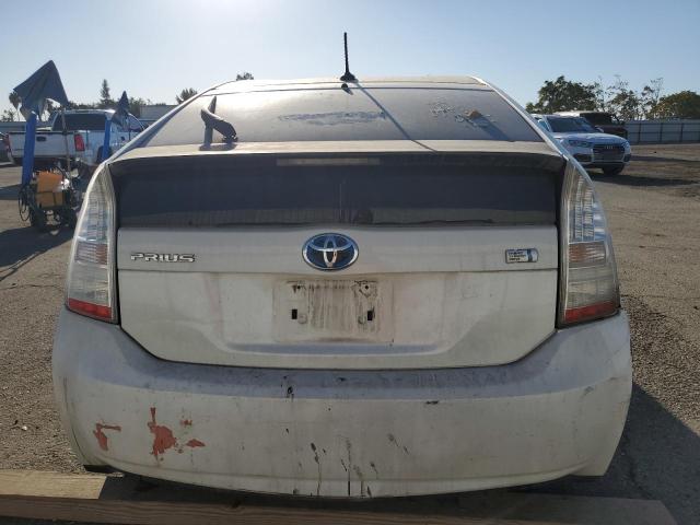 JTDKN3DU3A0047498 - 2010 TOYOTA PRIUS WHITE photo 6