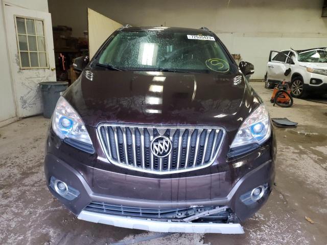 KL4CJBSB3GB619690 - 2016 BUICK ENCORE CONVENIENCE 栗色 照片 5