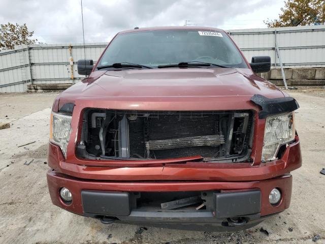 1FTEX1EM8EKF17769 - 2014 FORD F150 SUPER CAB ORANGE photo 5