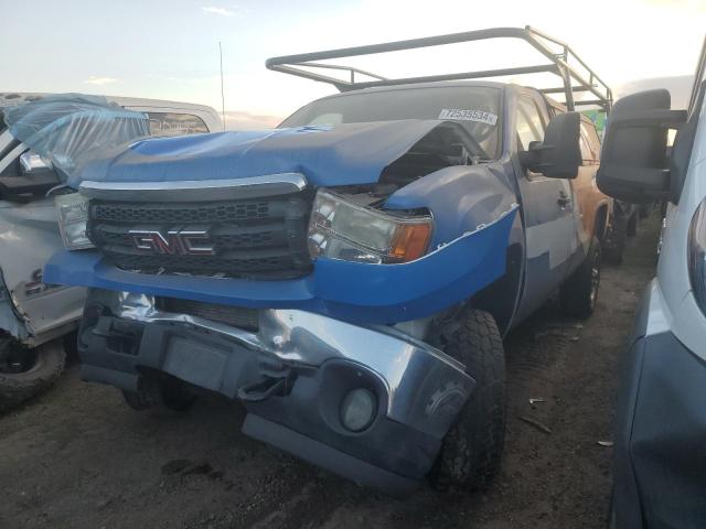 1GD02ZCG3CF179283 - 2012 GMC SIERRA K2500 HEAVY DUTY BLUE photo 2