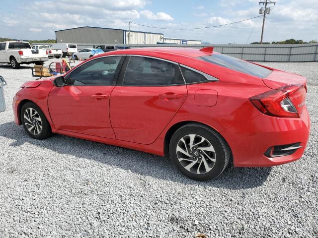 2HGFC2F78HH570046 - 2017 HONDA CIVIC EX RED photo 2