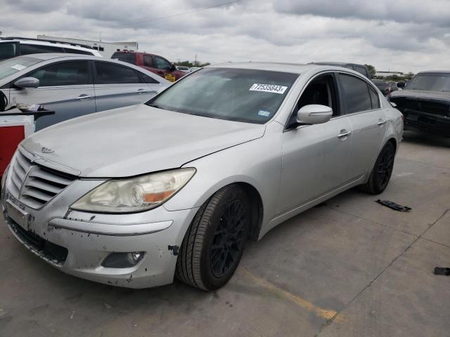 KMHGC4DF7BU127718 - 2011 HYUNDAI GENESIS 4.6L SILVER photo 1