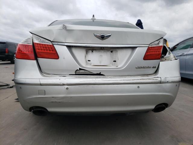 KMHGC4DF7BU127718 - 2011 HYUNDAI GENESIS 4.6L SILVER photo 6