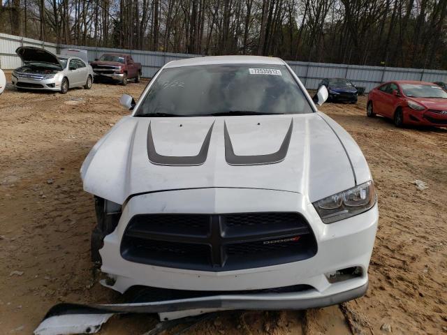 2C3CDXAT1CH227625 - 2012 DODGE CHARGER POLICE WHITE photo 5