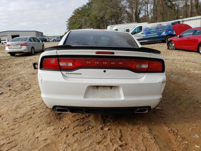 2C3CDXAT1CH227625 - 2012 DODGE CHARGER POLICE WHITE photo 6