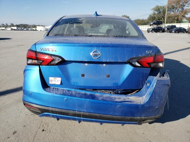 3N1CN8EV8LL843584 - 2020 NISSAN VERSA SV BLUE photo 6