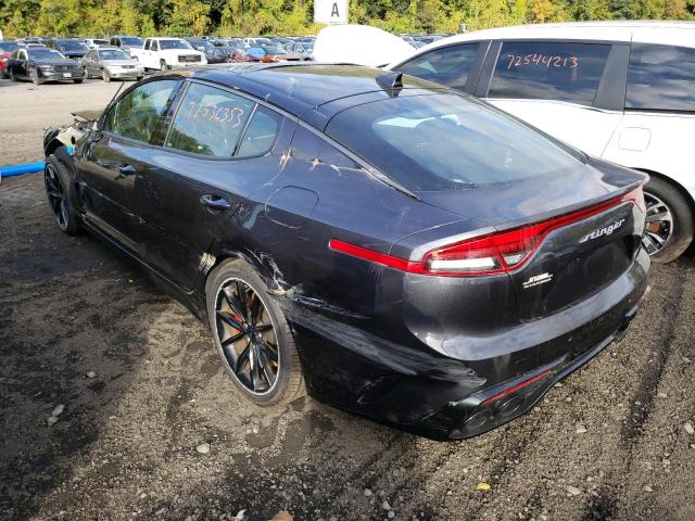 KNAE55LC7P6126063 - 2023 KIA STINGER GT2 BLACK photo 2