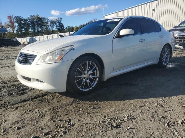 JNKBV61EX8M207599 - 2008 INFINITI G35 WHITE photo 1