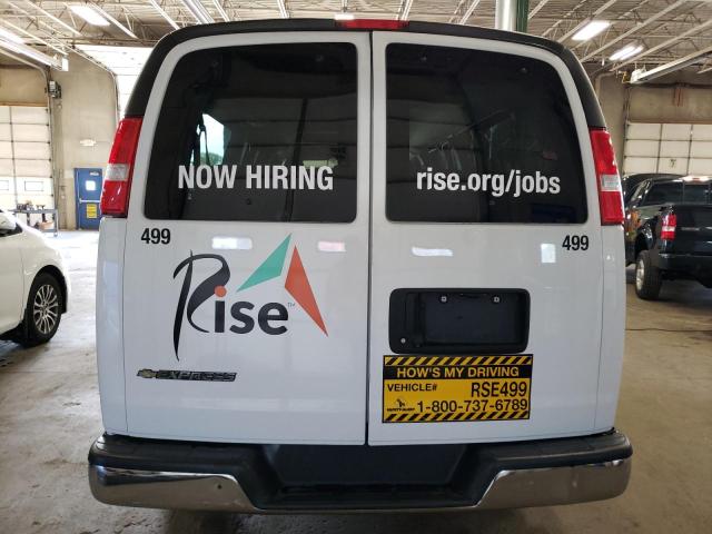 1GAZGPFG0L1191734 - 2020 CHEVROLET EXPRESS G3 LT WHITE photo 6