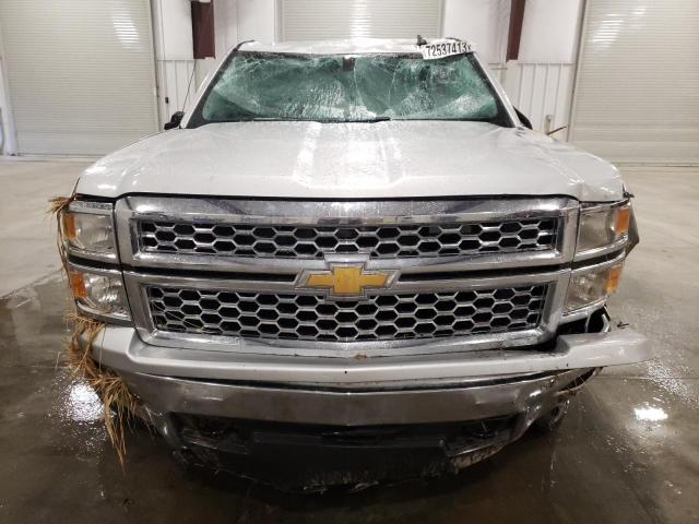 3GCUKREC6FG485929 - 2015 CHEVROLET 1500 K1500 LT SILVER photo 5