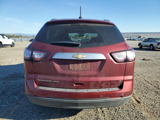 1GNKVGKD2HJ189220 - 2017 CHEVROLET TRAVERSE LT MAROON photo 6