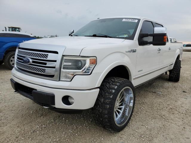 1FTFW1ET3EFA36111 - 2014 FORD F150 SUPERCREW WHITE photo 1