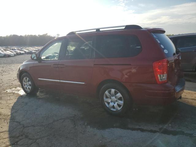 KNDMC233986051225 - 2008 HYUNDAI ENTOURAGE GLS BURGUNDY photo 2