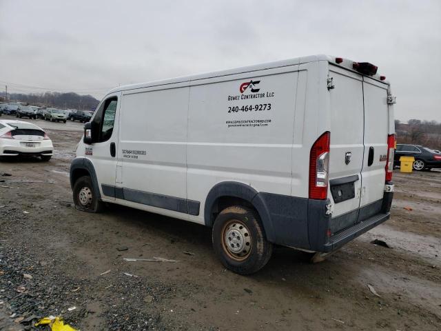 3C6TRVAG0HE527557 - 2017 RAM PROMASTER 1500 STANDARD WHITE photo 2