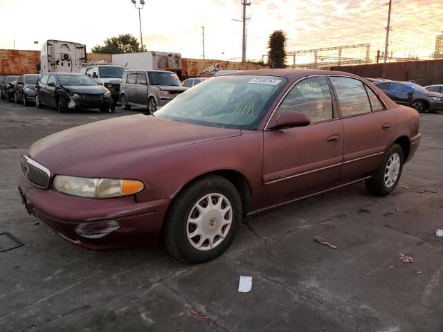 2G4WS52J711273154 - 2001 BUICK CENTURY CUSTOM BURGUNDY photo 1