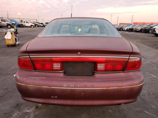 2G4WS52J711273154 - 2001 BUICK CENTURY CUSTOM BURGUNDY photo 6