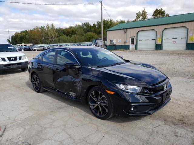 2HGFC2F83LH557769 - 2020 HONDA CIVIC SPORT 黑色 照片 4