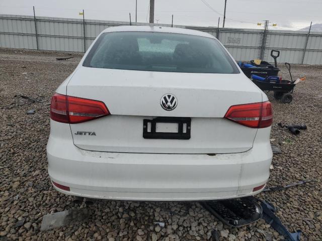3VW2K7AJXFM412657 - 2015 VOLKSWAGEN JETTA BASE WHITE photo 6