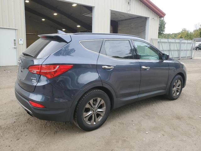 5XYZUDLB3EG169222 - 2014 HYUNDAI SANTA FE S BLUE photo 3