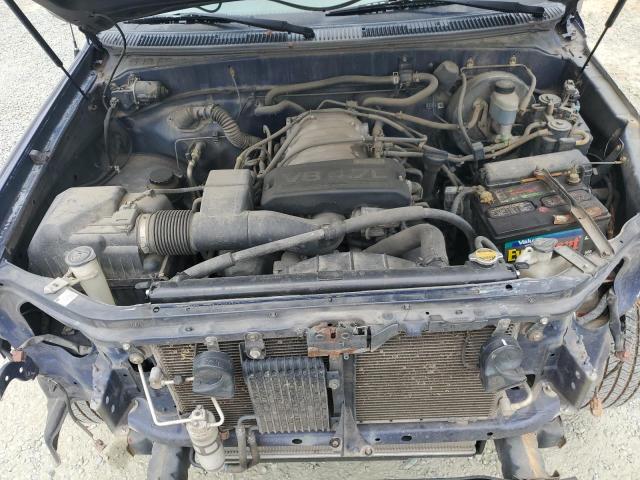 5TBRT34121S171102 - 2001 TOYOTA TUNDRA ACCESS CAB ლურჯი ფოტო 11