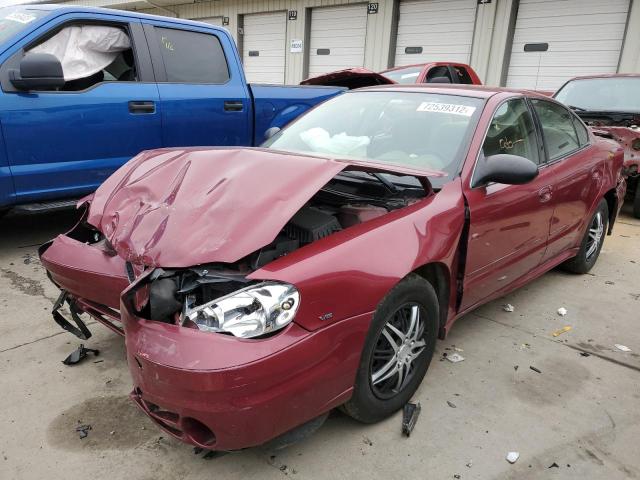 1G2NE52EX5M154474 - 2005 PONTIAC GRAND AM SE MAROON photo 1