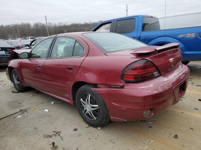 1G2NE52EX5M154474 - 2005 PONTIAC GRAND AM SE MAROON photo 2