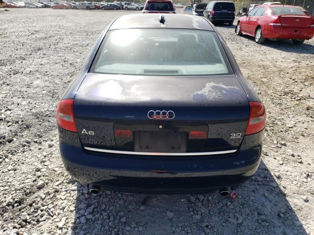 WAULT64B84N016861 - 2004 AUDI A6 3.0 QUATTRO BLUE photo 6