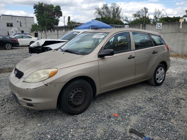 2T1KR32E63C158216 - 2003 TOYOTA COROLLA MA XR GOLD photo 1
