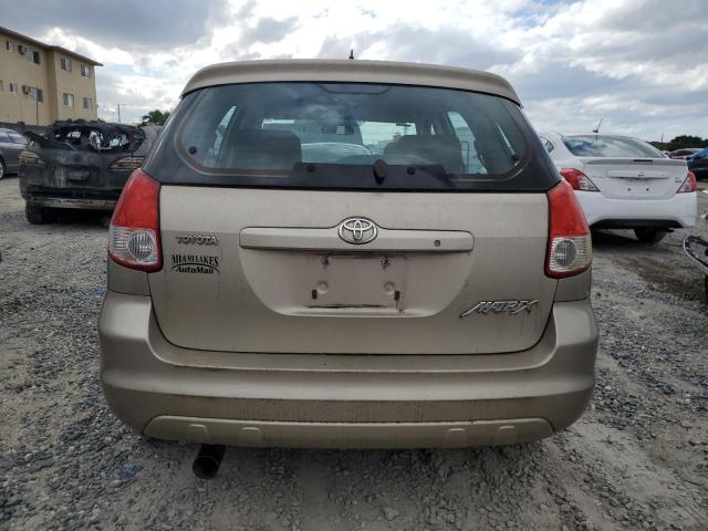 2T1KR32E63C158216 - 2003 TOYOTA COROLLA MA XR GOLD photo 6