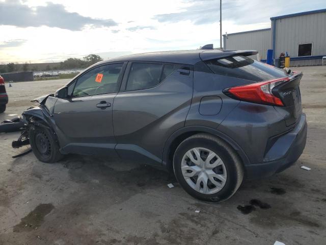 JTNKHMBX2K1029642 - 2019 TOYOTA C-HR XLE GRAY photo 2