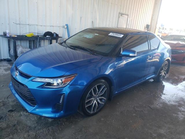 JTKJF5C75E3071332 - 2014 TOYOTA SCION TC 蓝色 照片 1