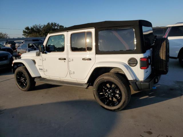 1C4RJXP67RW211617 - 2024 JEEP WRANGLER SAHARA 4XE WHITE photo 2