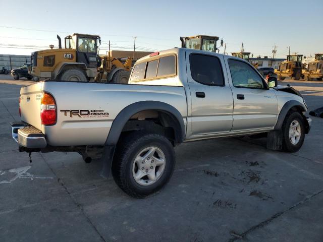 5TEGN92N14Z449447 - 2004 TOYOTA TACOMA DOUBLE CAB PRERUNNER SILVER photo 3