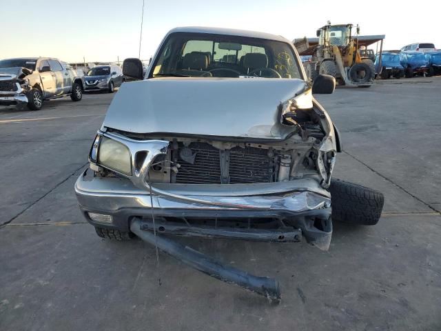 5TEGN92N14Z449447 - 2004 TOYOTA TACOMA DOUBLE CAB PRERUNNER SILVER photo 5