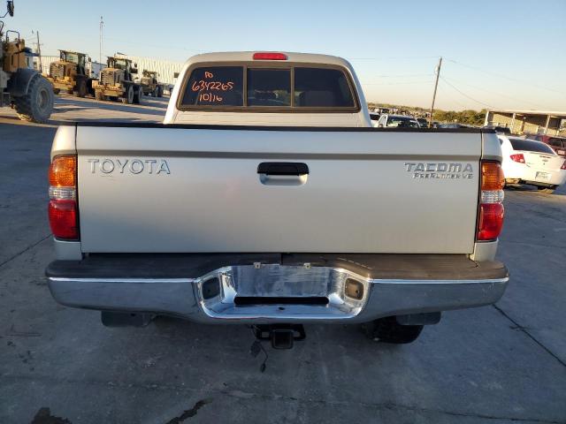 5TEGN92N14Z449447 - 2004 TOYOTA TACOMA DOUBLE CAB PRERUNNER SILVER photo 6