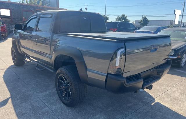 5TFJU4GN9FX081369 - 2015 TOYOTA TACOMA DOUBLE CAB PRERUNNER GRAY photo 3