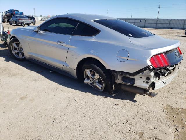 1FA6P8AM5H5259240 - 2017 FORD MUSTANG SILVER photo 2