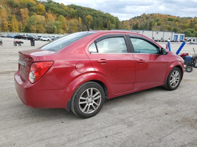 1G1JC5SH0C4139854 - 2012 CHEVROLET SONIC LT RED photo 3