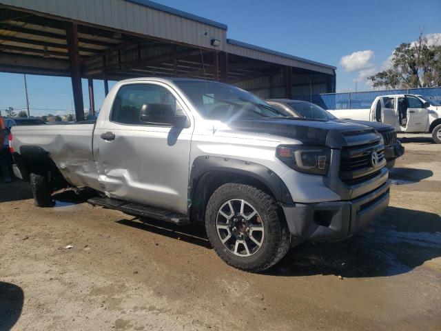 5TFNU5F10EX031996 - 2014 TOYOTA TUNDRA SR GRAY photo 4