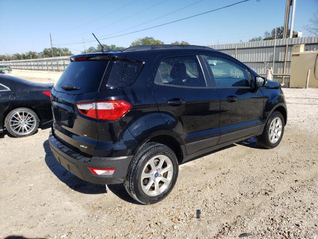 MAJ6S3GL9KC283978 - 2019 FORD ECOSPORT SE BLACK photo 3