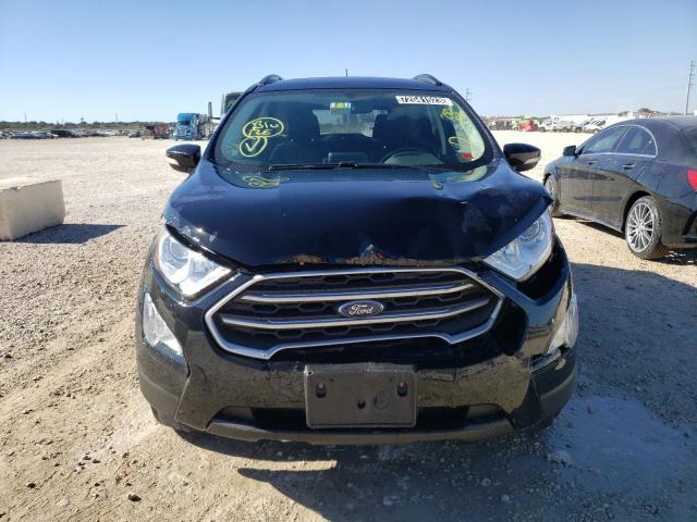 MAJ6S3GL9KC283978 - 2019 FORD ECOSPORT SE BLACK photo 5