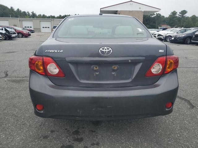 JTDBL40E399063265 - 2009 TOYOTA COROLLA BASE GRAY photo 6