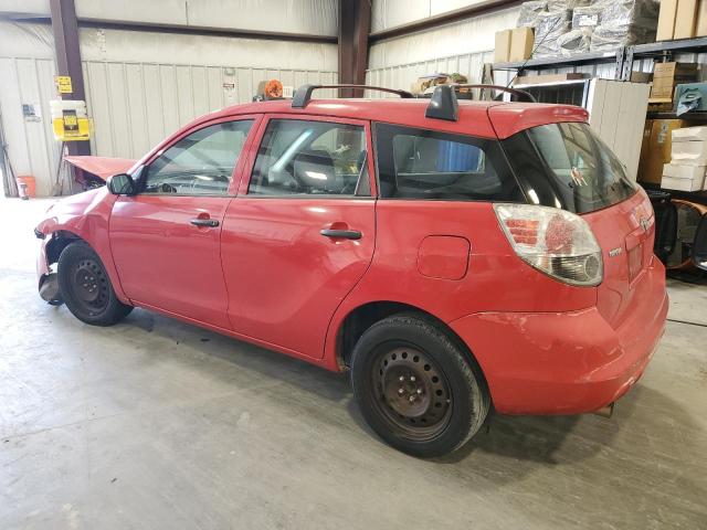 2T1KR32E08C710588 - 2008 TOYOTA MATRIX XR RED photo 2