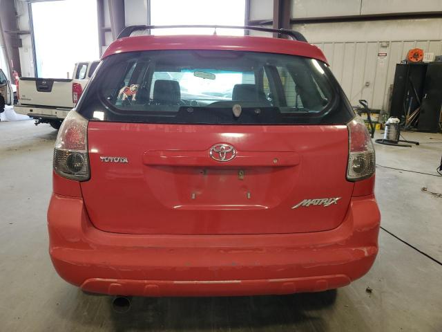 2T1KR32E08C710588 - 2008 TOYOTA MATRIX XR RED photo 6