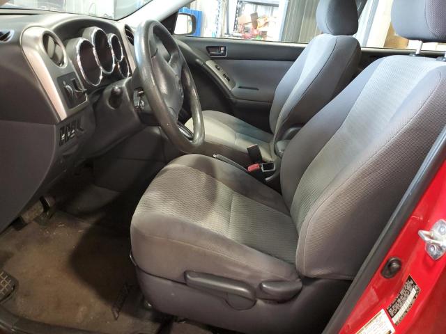 2T1KR32E08C710588 - 2008 TOYOTA MATRIX XR RED photo 7