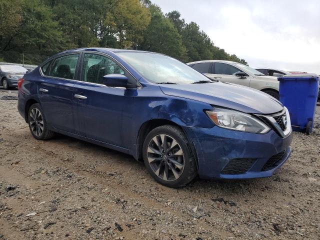 3N1AB7AP0KY300121 - 2019 NISSAN SENTRA S BLUE photo 4