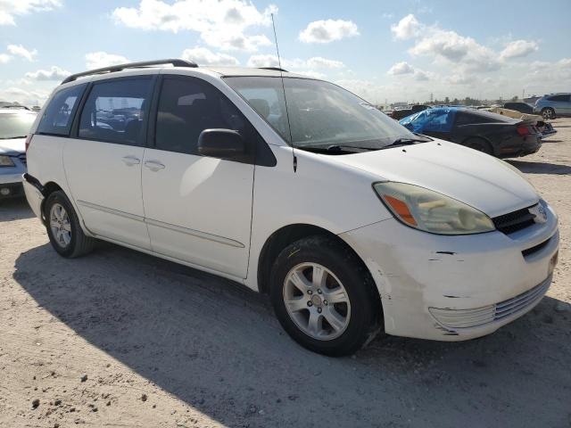 5TDZA23C94S077958 - 2004 TOYOTA SIENNA CE WHITE photo 4