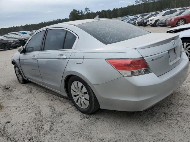 1HGCP263X9A155749 - 2009 HONDA ACCORD LX SILVER photo 2