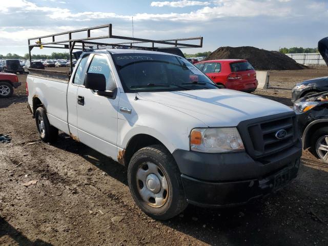 1FTRF12285NA65361 - 2005 FORD F150 WHITE photo 4