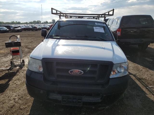 1FTRF12285NA65361 - 2005 FORD F150 WHITE photo 5